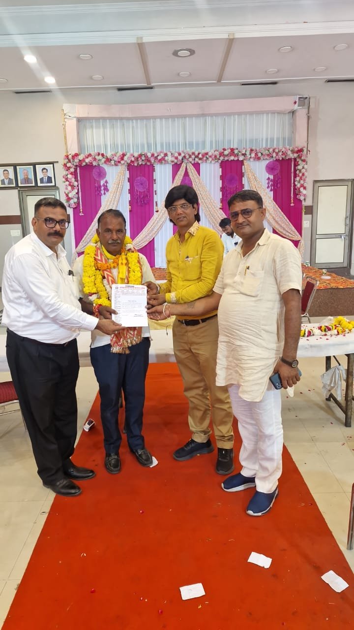 जयपुर हलवाई कैटरर्स कल्याण समिति चुनाव में हनुमान गुर्जर की शानदार जीत
